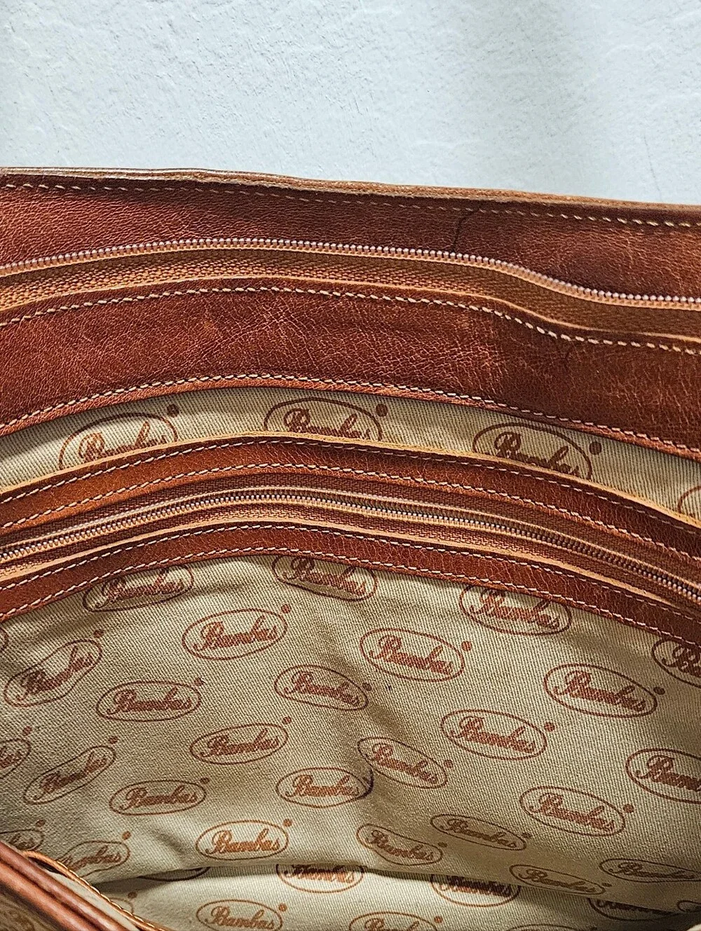 Bambas Art Bags Hand-Tooled Leather Satchel 🎨👜